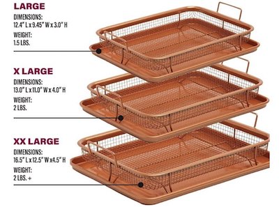 gotham steel crisper tray