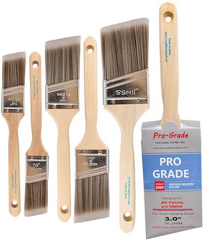 pro grade 6 pack brushes