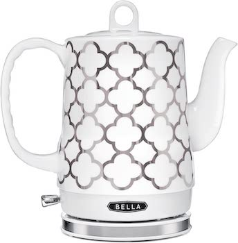 Bella 1.2 Liter Electric Ceramic Tea Kettle