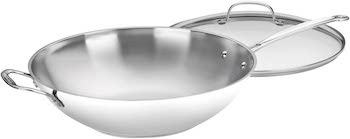Cuisinart Chef's Classic Stainless Steel Wok
