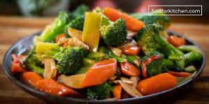 Stir-fried vegetables reipe
