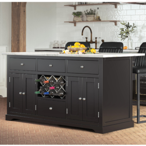 Black kitchen island design ideas