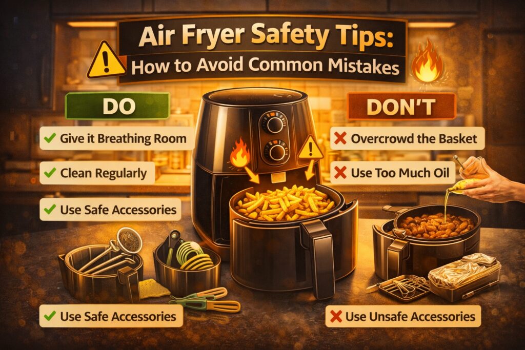 Air Fryer Safety Tips: How to Avoid Common Mistakes