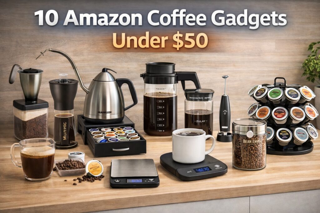 10 Amazon Coffee Gadgets Under $50