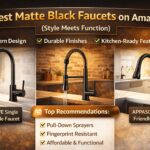Best Matte Black Faucets on Amazon (Style Meets Function)