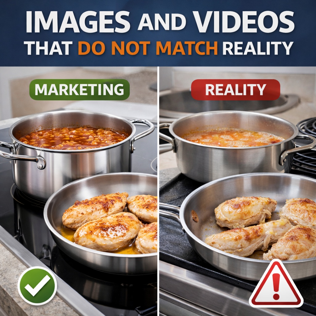 Images and Videos That Do Not Match Reality