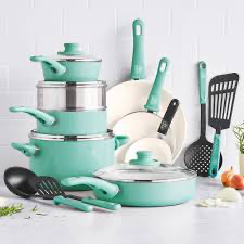Lightweight ceramic cookware set designed for easy everyday meals