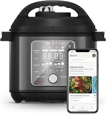 Smart multicooker with digital display for automated meal preparation