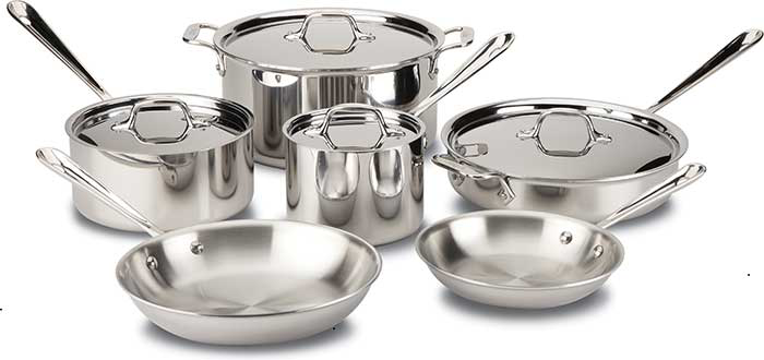 All-Clad D3: Professional-Grade Stainless Steel Cookware