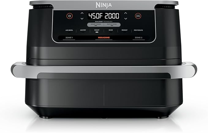 Ninja Foodi 10-Quart 6-in-1 MegaZone Smart Air Fryer for Large Families