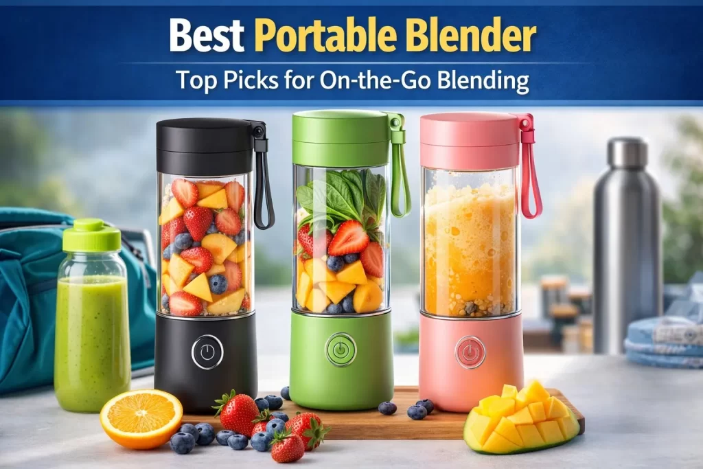 Best Portable Blender: Top Picks for On-the-Go Blending